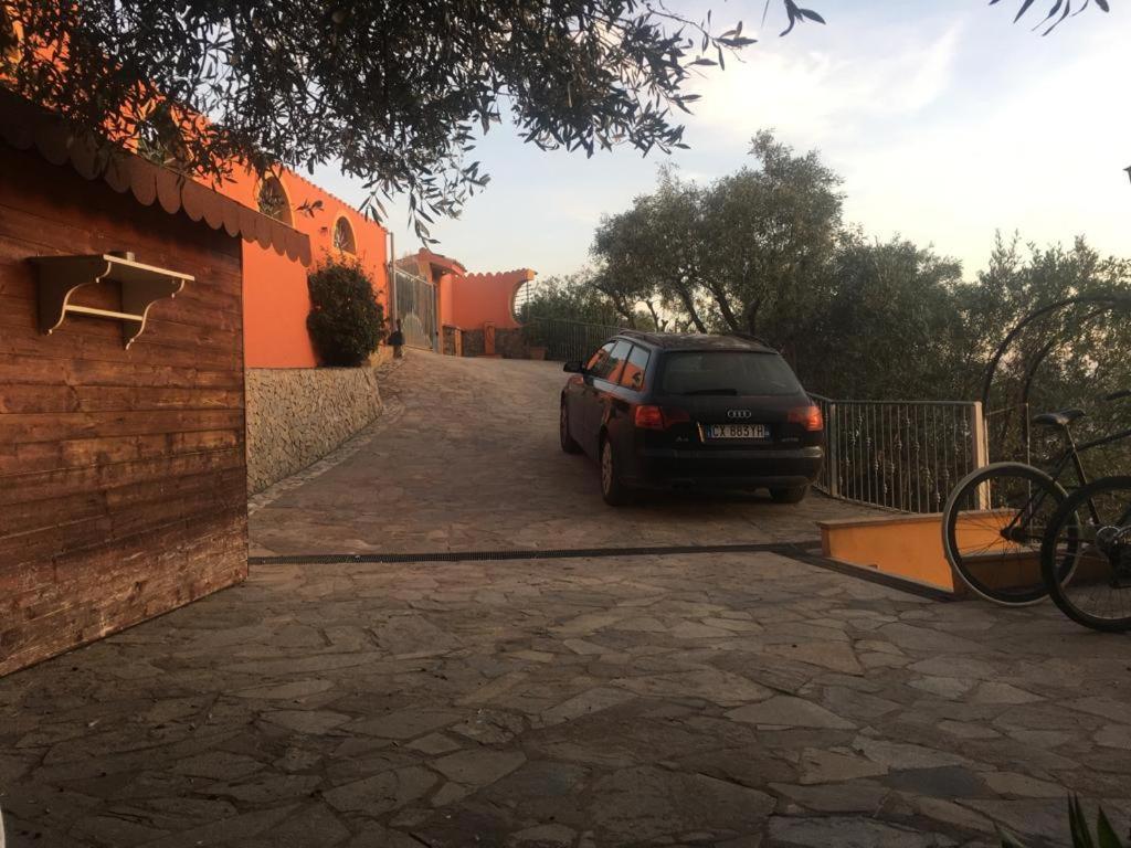 Villa Con Giardino Vista Mare 캐피타나 외부 사진
