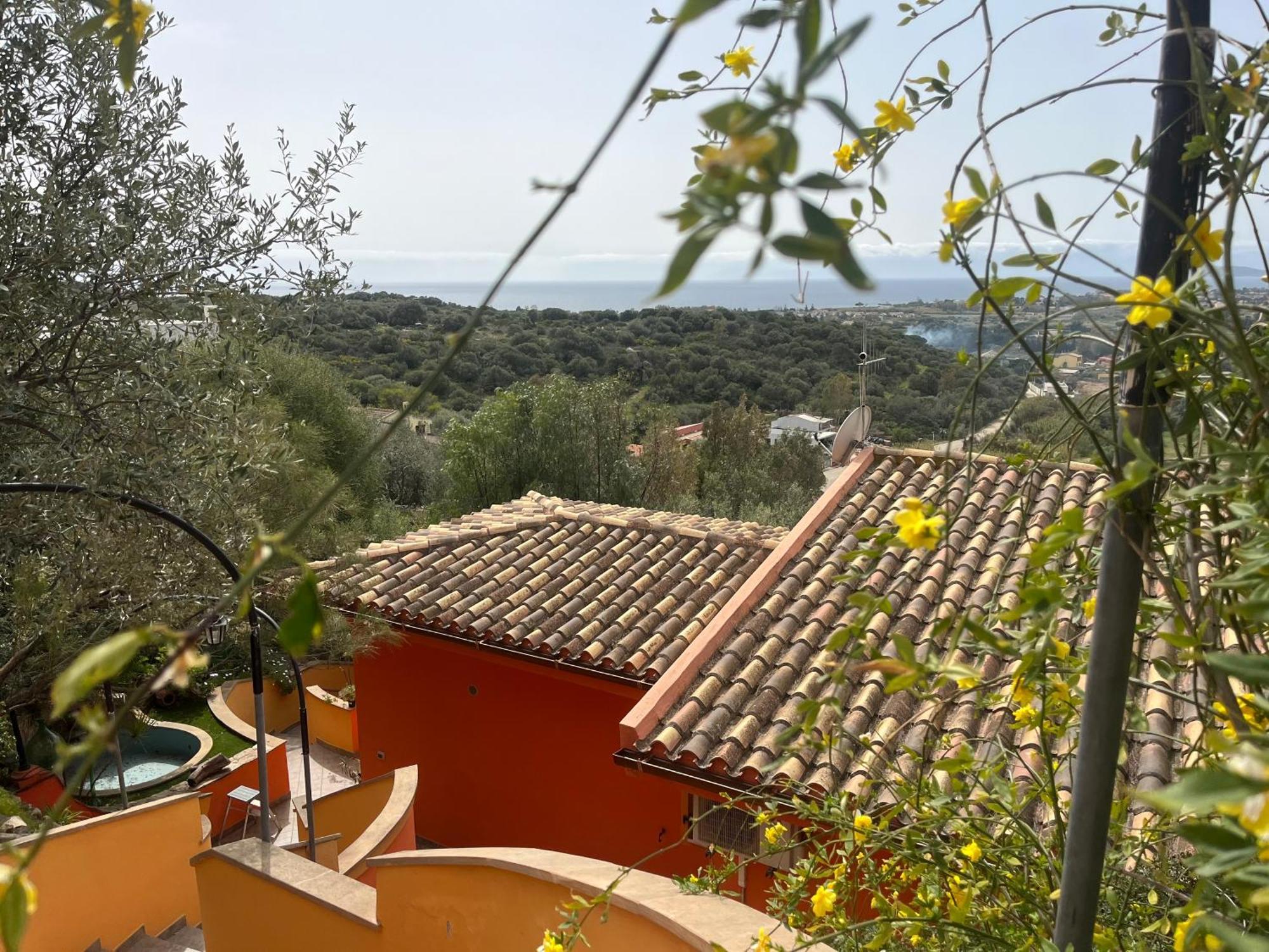 Villa Con Giardino Vista Mare 캐피타나 외부 사진