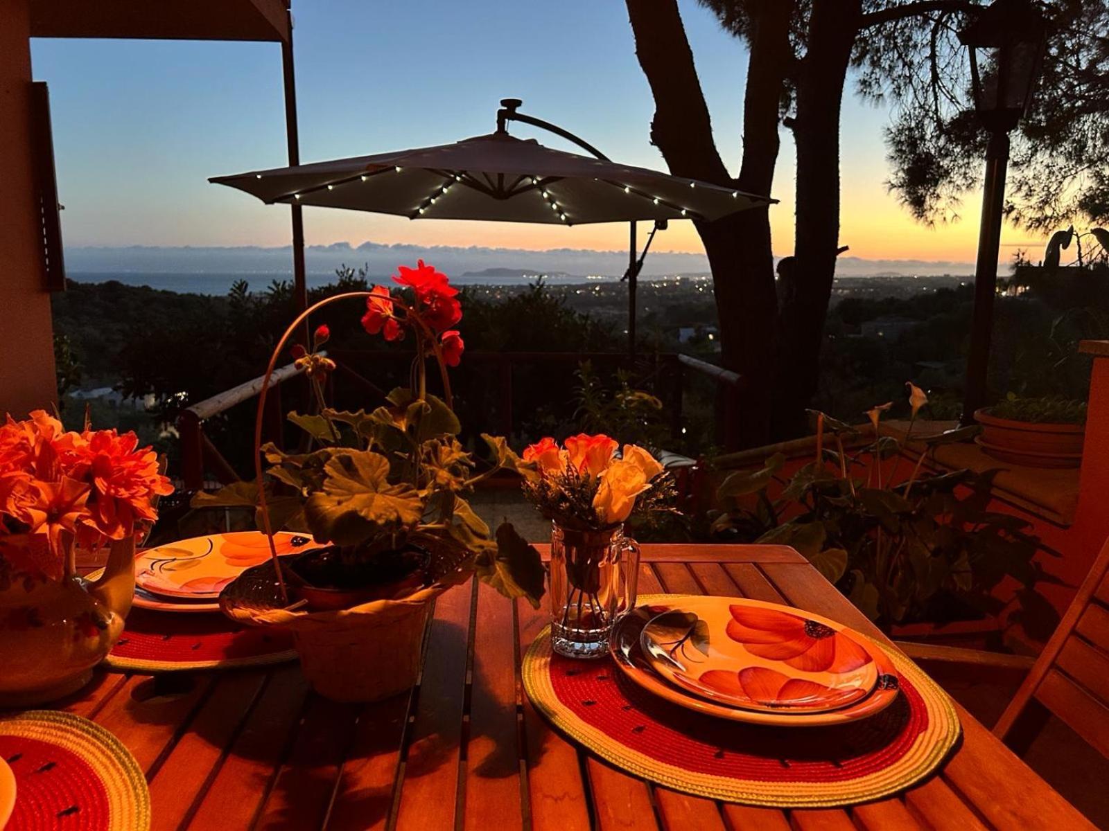 Villa Con Giardino Vista Mare 캐피타나 외부 사진