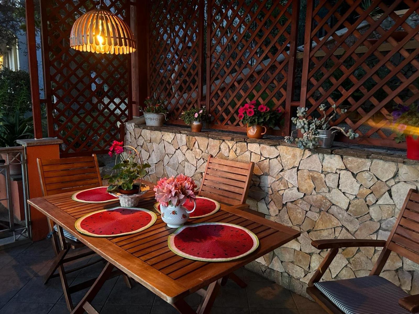 Villa Con Giardino Vista Mare 캐피타나 외부 사진